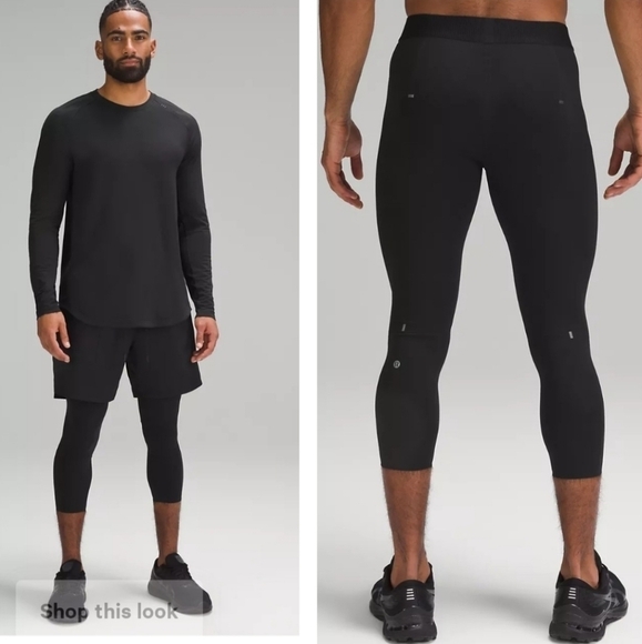Lululemon License to Train Tight 21" In Black Size S - Picture 1 of 13
